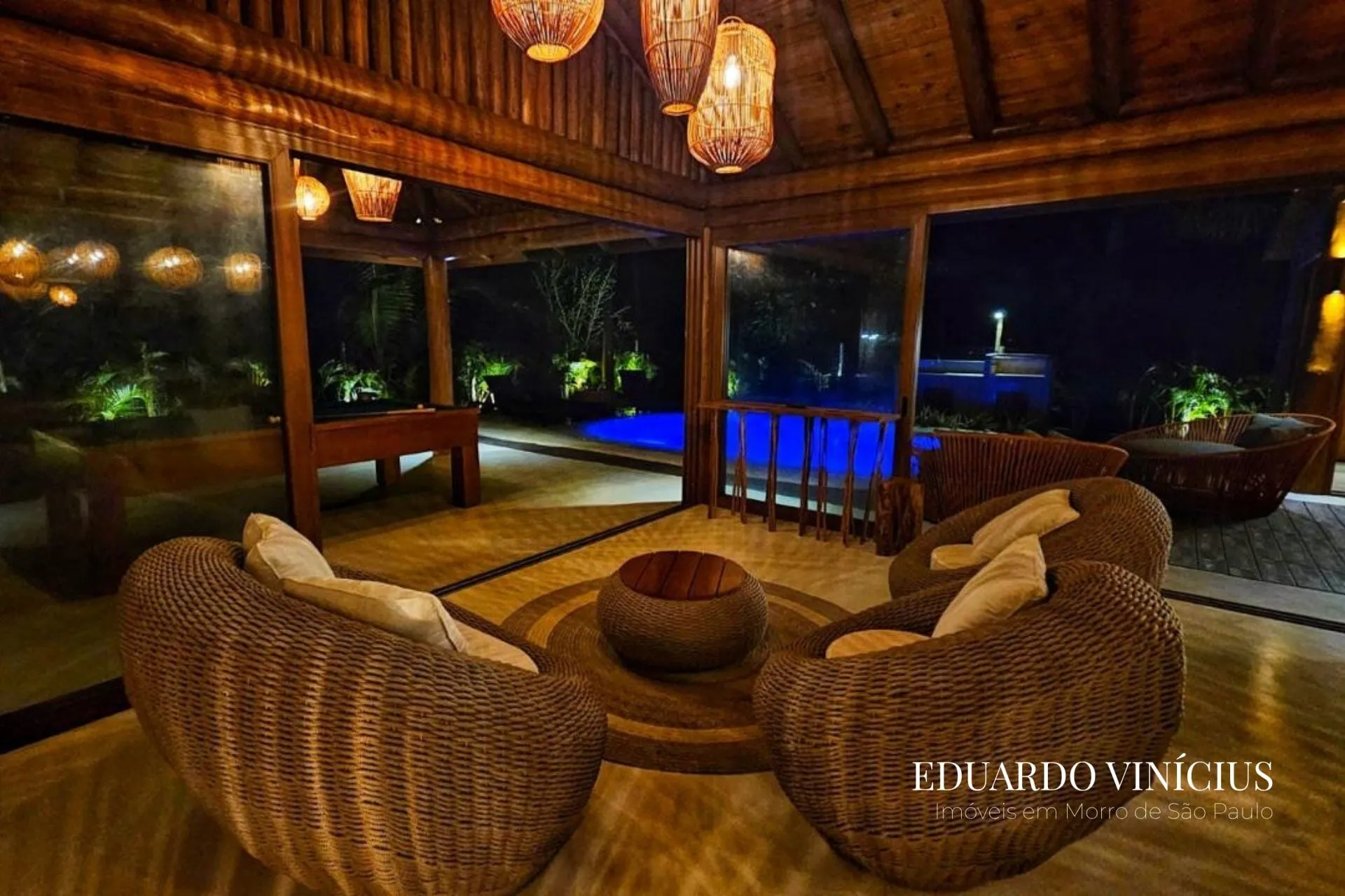 Imagem Dolce Vita Praia - Casa Luxuosa com 5 Suítes e 600m² À Venda na Quarta Praia do Morro de São Paulo