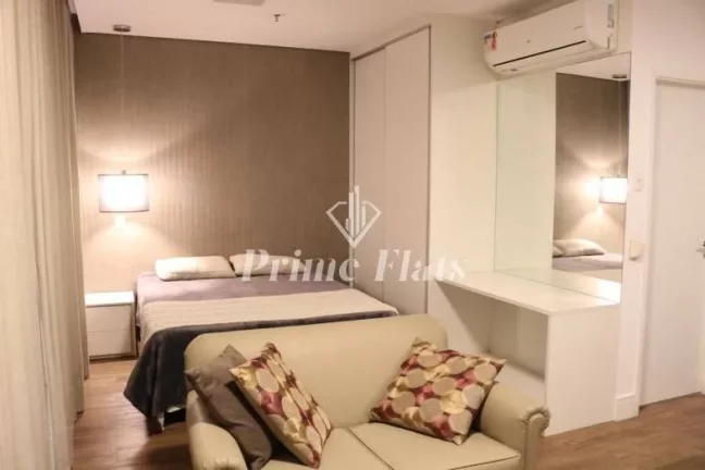 Imagem Flat disponível para locação no FL Residence, com 42m², 1 dormitório e 1 vaga de garagem