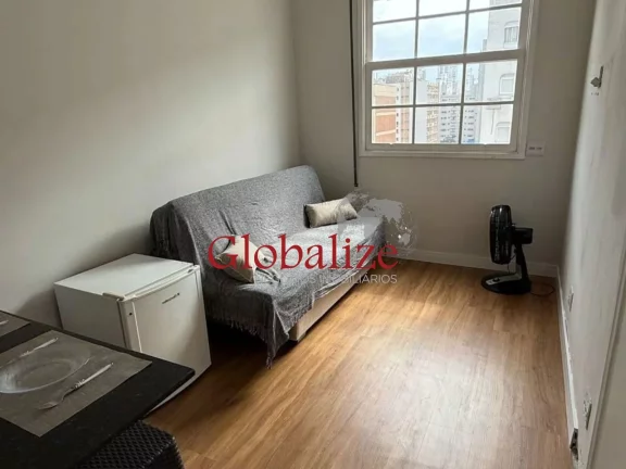 Imagem Apartamento à venda com 36m², 1 quarto, vista mar por R$335.000,00 no Boqueirão em Santos