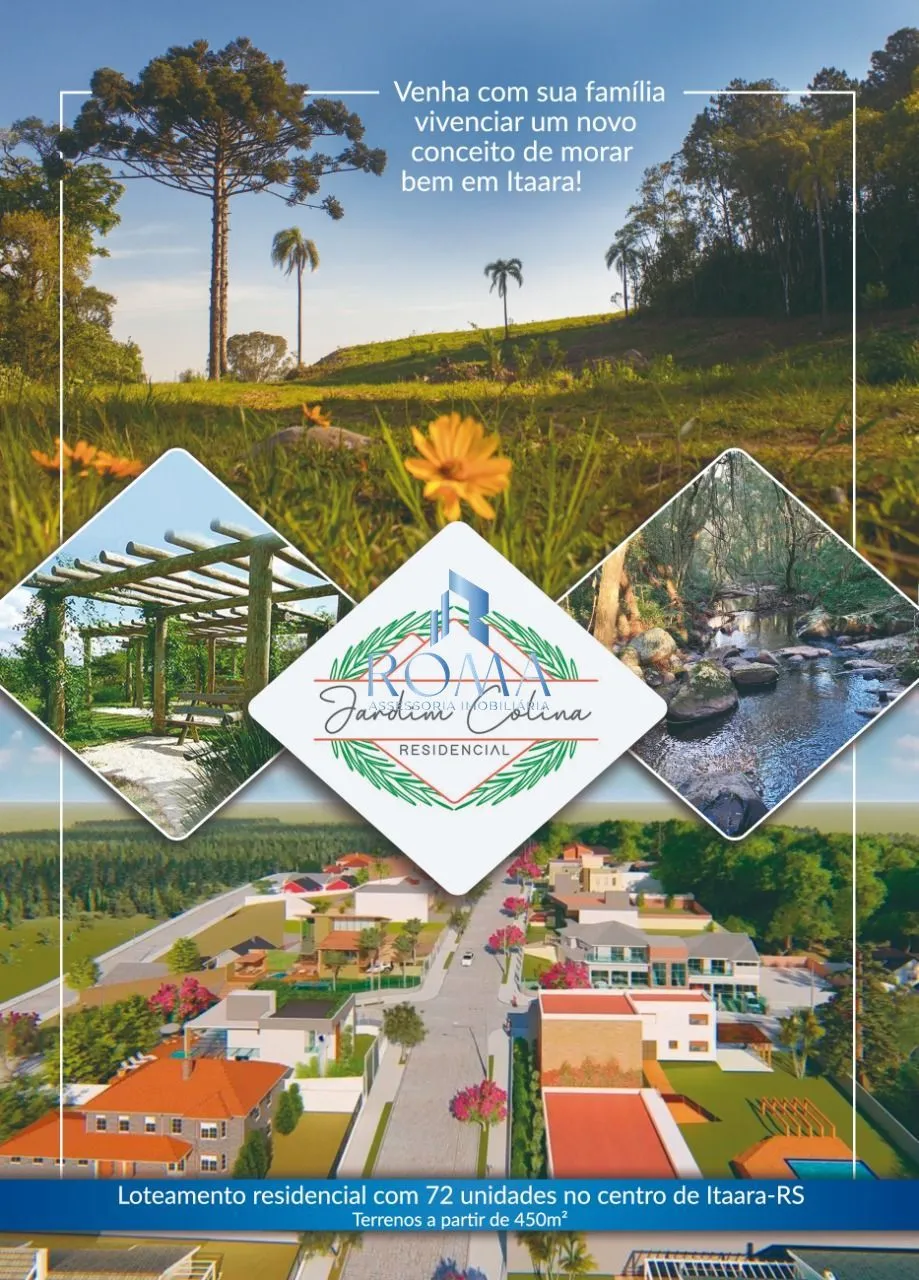 Terreno à venda Centro Itaara/RS