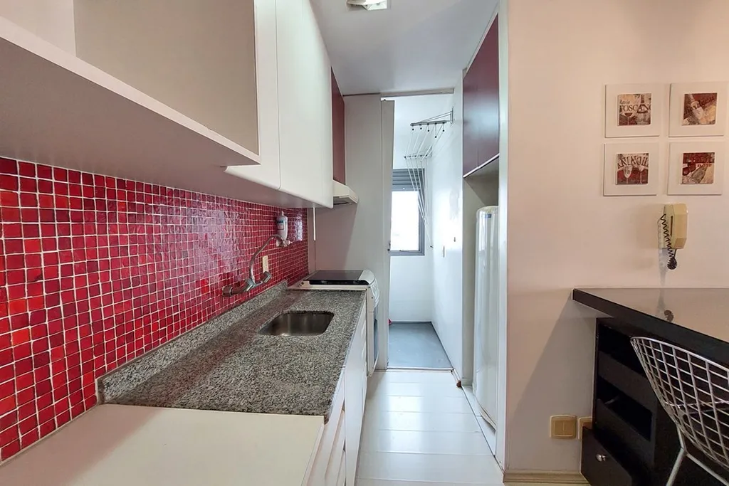 Imagem Apartamento à venda em São Paulo, Brooklin Paulista, com 1 quarto, 43m2