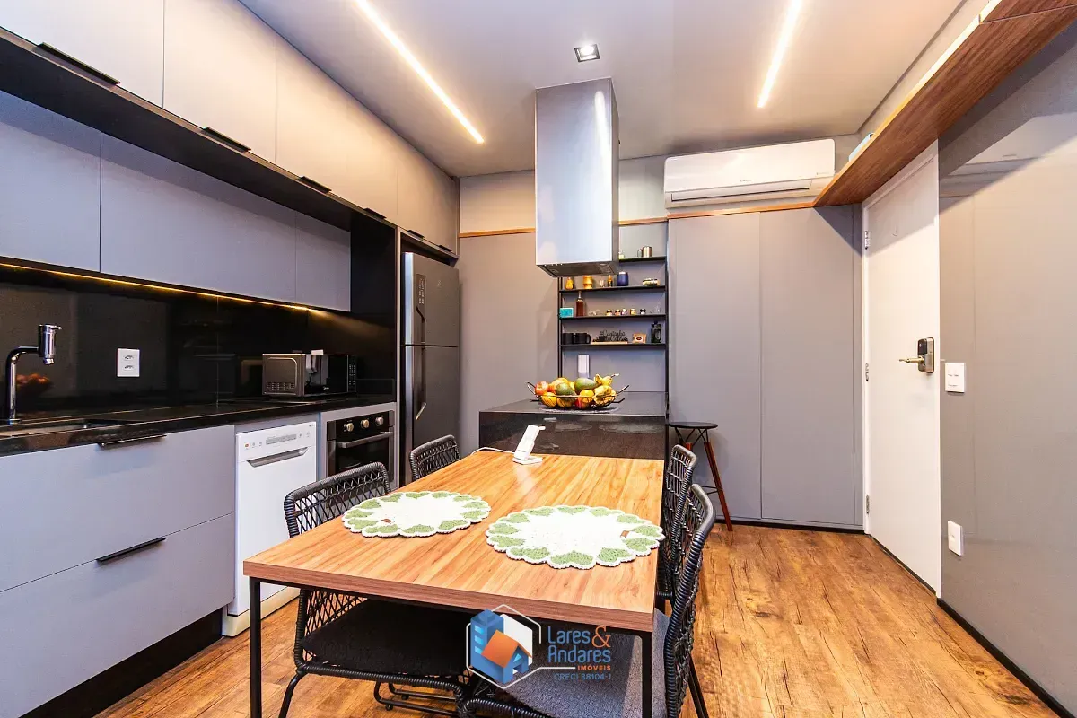 Imagem Apartamento para venda em Indianópolis com 1 quarto, sendo 1 suíte, 48m²
