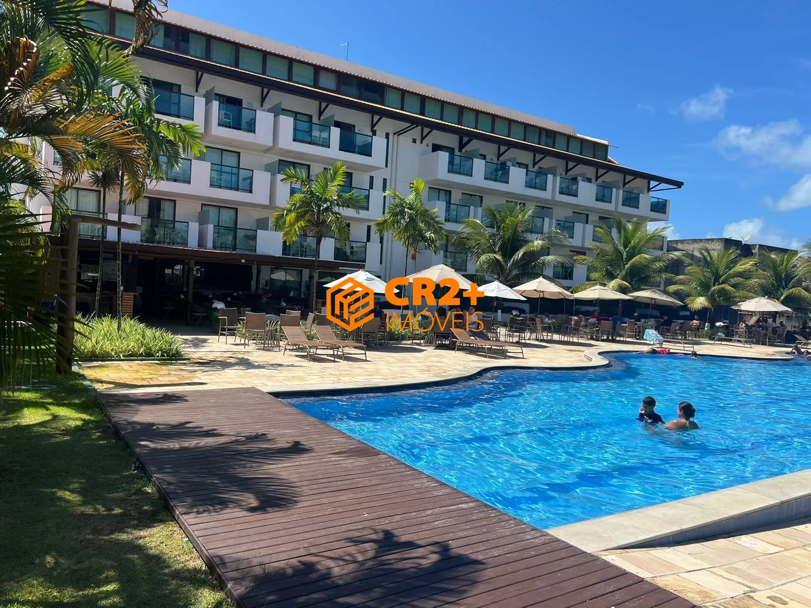 Imagem Vendo Flat 32m² em Porto de Galinhas MOBILIADO com Varanda gourmet