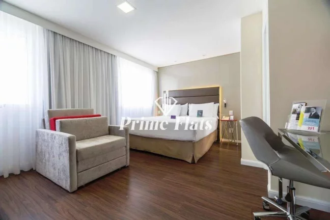 Imagem Flat disponível para venda no Mercure Vila Olimpia, com 25m², 1 dormitório e 1 vaga de garagem