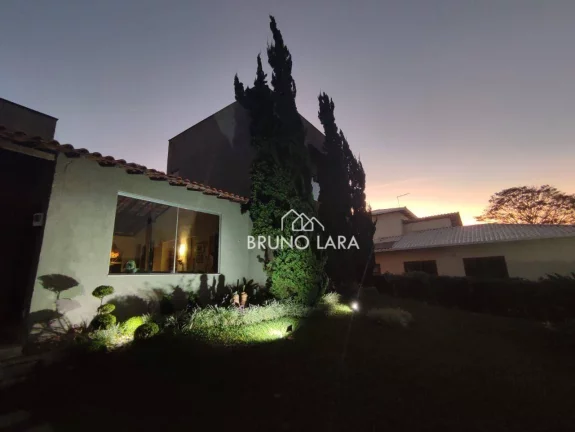 Imagem Casa com 4 dormitórios à venda, 330 m² por R$ 1.190.000,00 - Condomínio Fazenda Solar - Igarapé/MG