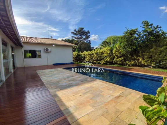Imagem Casa com 4 dormitórios à venda, 242 m² por R$ 1.450.000,00 - Condomínio Serra Verde - Igarapé/MG