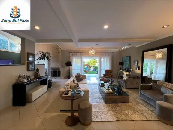 Imagem Casa Alto Padrão à Venda Na Granja Viana Com 4 Suítes e 5 Vagas