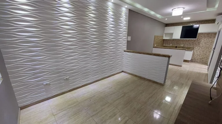 Imagem Casa com 3 dormitórios para alugar, 90 m² por R$ 4.462,00/mês - Terras de Santa Bárbara - Santa Bárbara D'Oeste/SP
