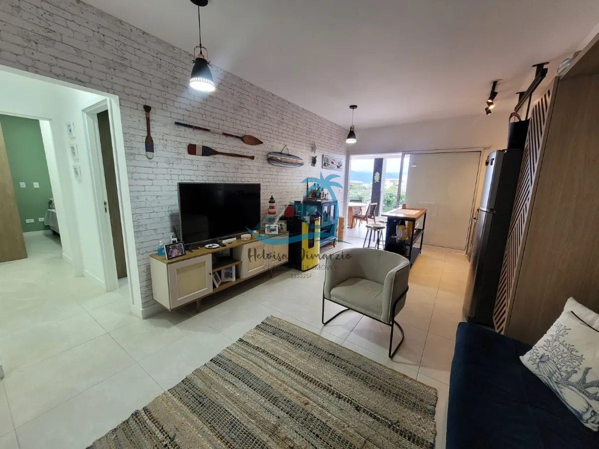 Imagem Maravilhoso apartamento com belíssima vista para o mar, disponível para venda no Itaguá em Ubatuba, a 250 metros do mar.