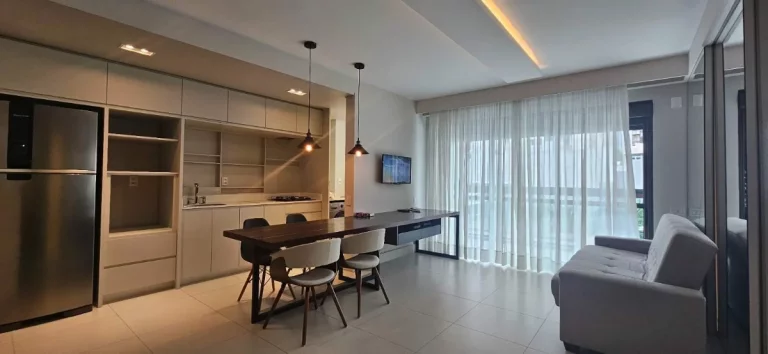 Imagem Studio à Venda, 54m2, Mobiliado, 1 Vaga, Centro - Florianópolis/SC