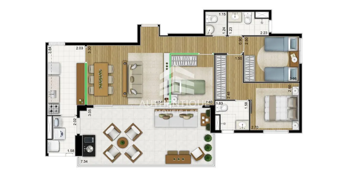 Imagem Vista Mariana - Apartamento à venda em São Paulo/SP