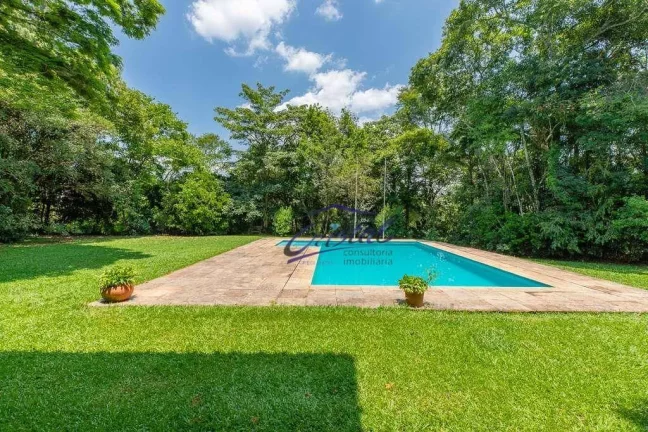 Imagem Casa com 6 dormitórios (2 suítes) à venda, área construída 721 m², terreno 5.000m² - Parque Silvino Pereira - Granja Viana - Cotia/SP