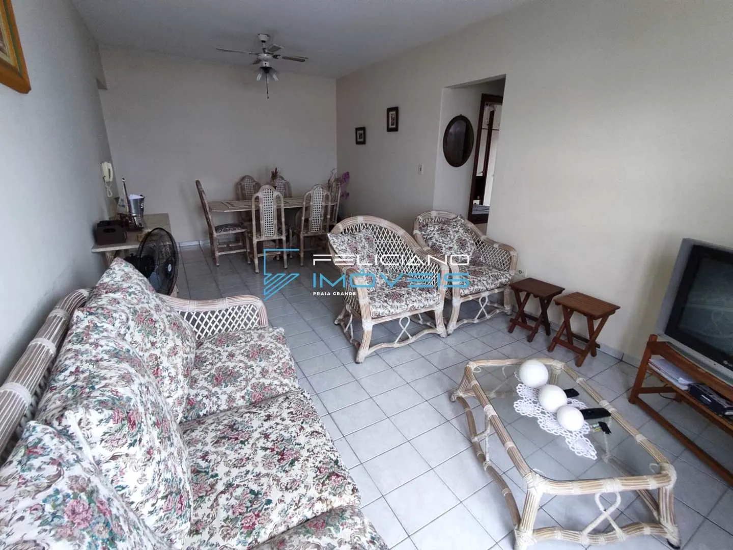 Imagem Apartamento com 2 quartos, Guilhermina, Praia Grande - R$ 414 mil, Cod: 385