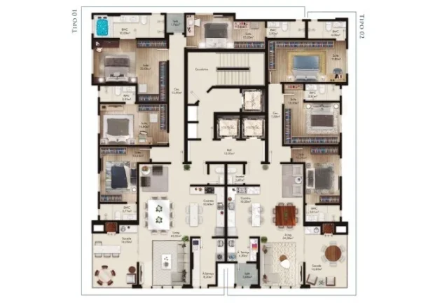 Imagem APARTAMENTO RESIDENCIAL em Itapema - SC, Meia Praia