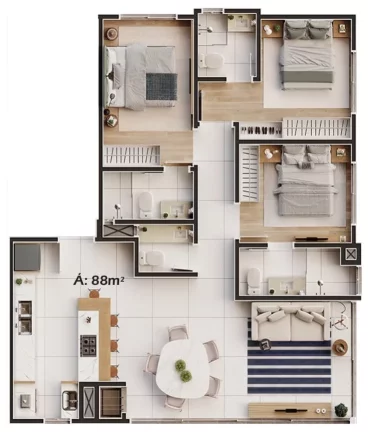Imagem Trend - Apartamento à venda no bairro Navegantes - Capão da Canoa/RS