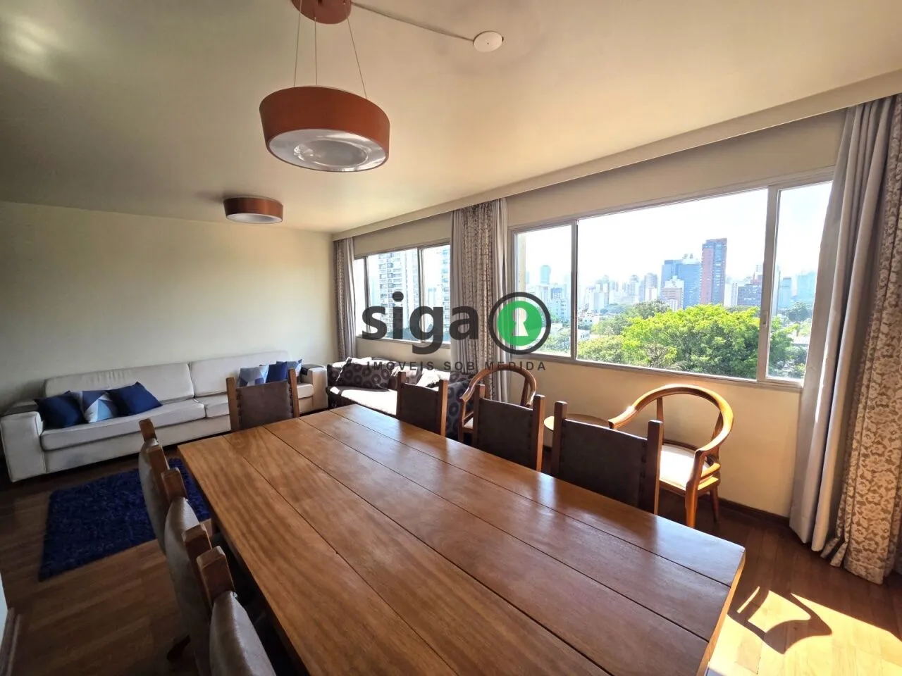 Imagem Apartamento 3 Quartos com 1 suíte, 2 vaga de garagem, 126m² á Venda Santo Amaro