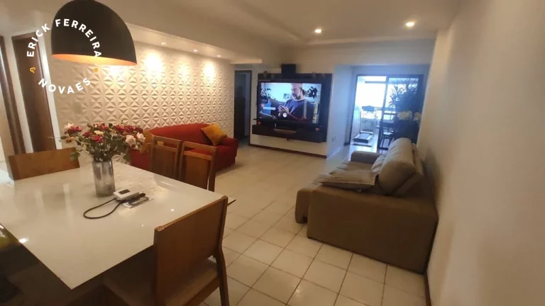 Imagem Apartamento de três dormitório sendo uma suite, a venda na avenida beira mar praia do Morro Guarapari-ES área lazer completo na cobertura.