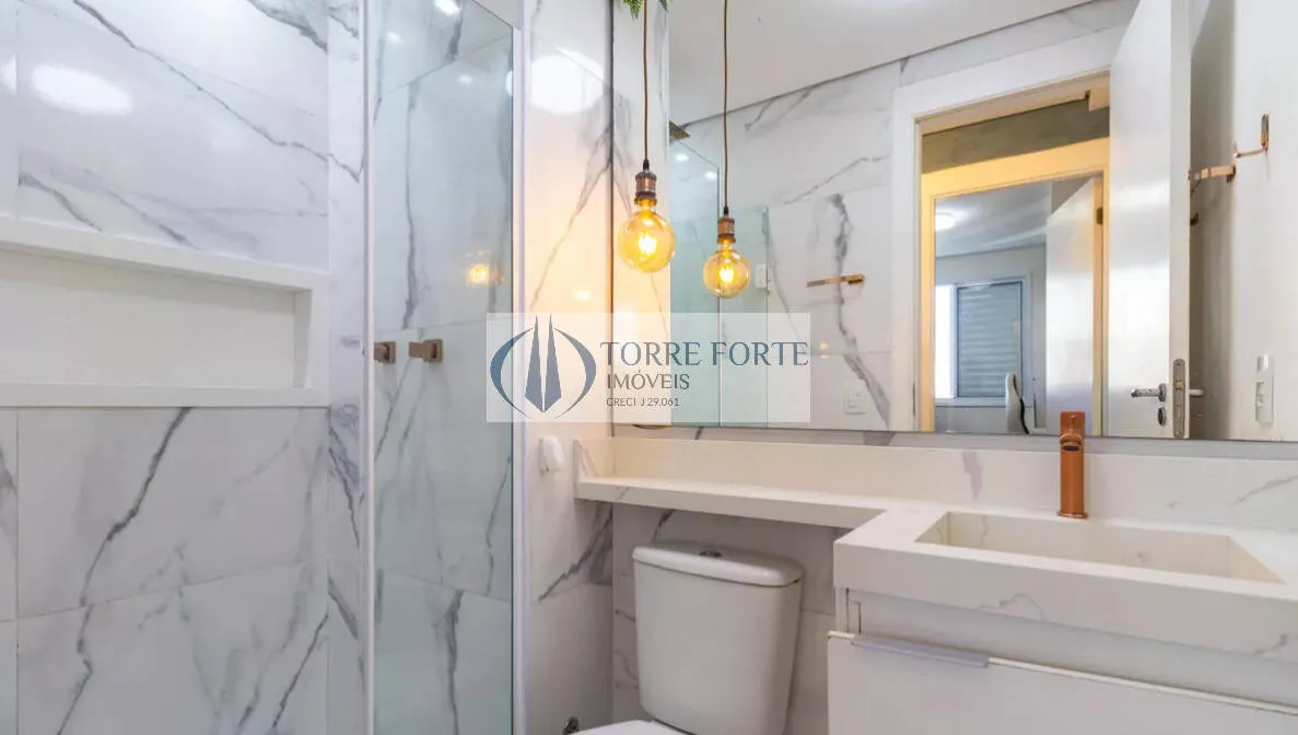 Imagem Lindo apartamento com 40 m², 2 dormitórios, 1 banheiro, 1 vaga de garagem