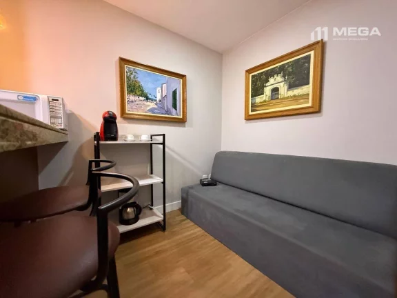 Imagem Apartamento com 1 dormitório para alugar, 48 m² por R$ 4.121,67/mês - Praia da Costa - Vila Velha/ES