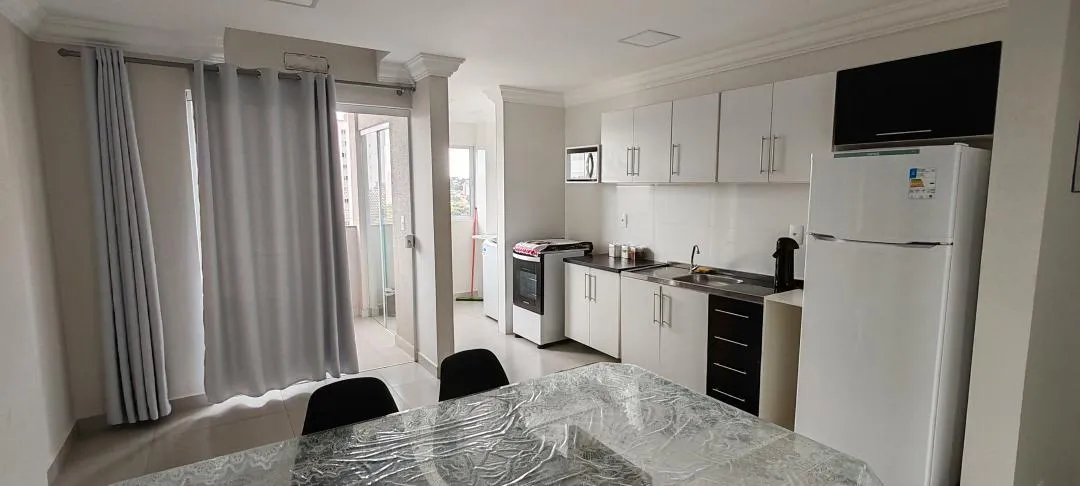 Imagem Imóvel Mobiliado em Cascavel: Apartamento à venda no Loteamento Santo Onofre - 63.32m²