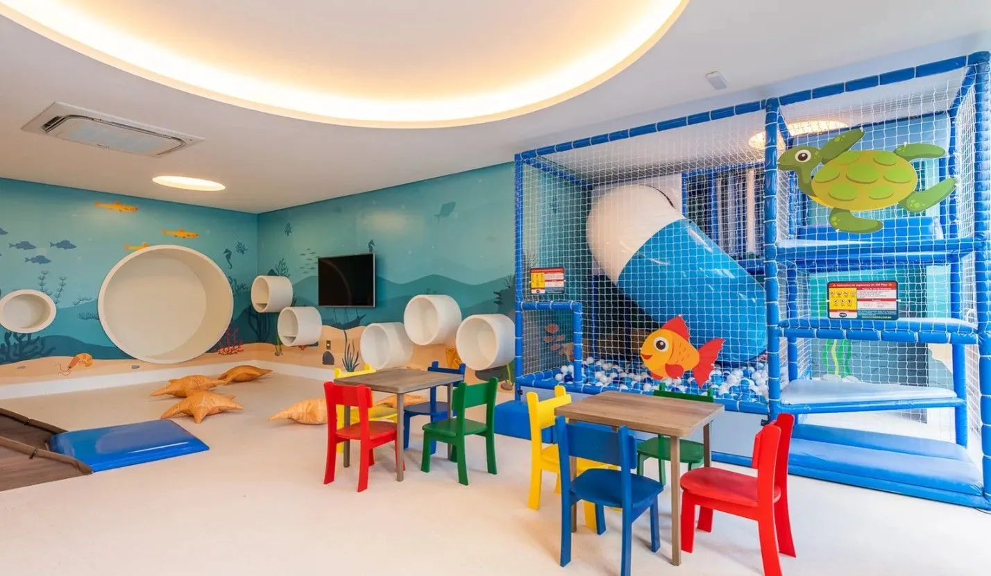 Imagem Apartamento mobiliado e equipado andar alto churrasqueira sol da manhã Lindóia