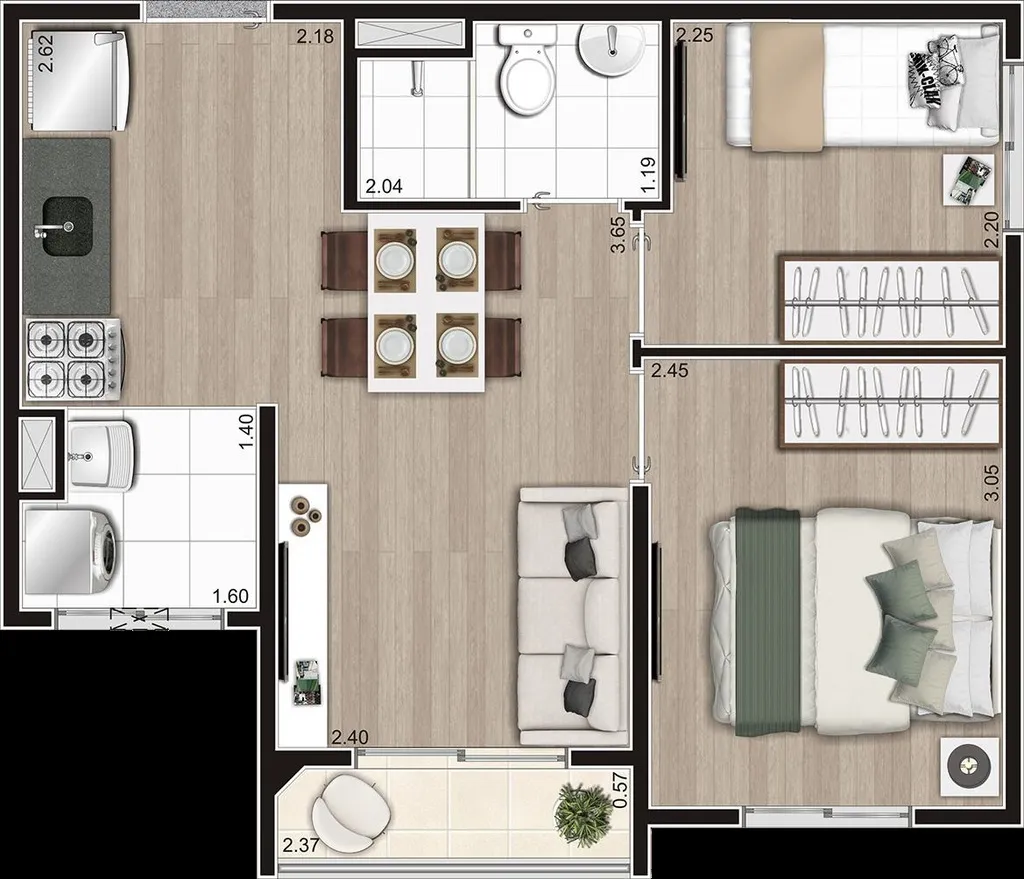 Imagem APARTAMENTO RESIDENCIAL em São Paulo - SP, Vila Moraes