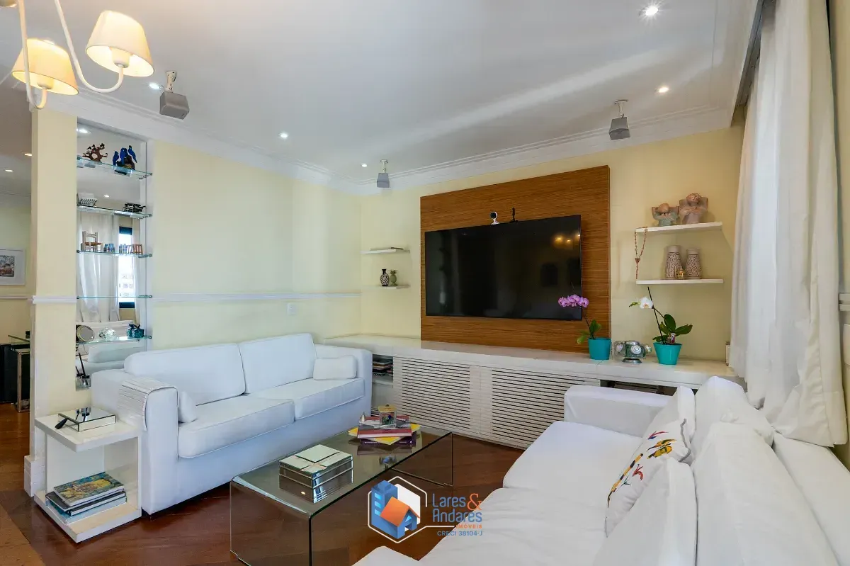 Imagem Apartamento para venda em Real Parque com 3 quartos, sendo 3 suítes, 144m²