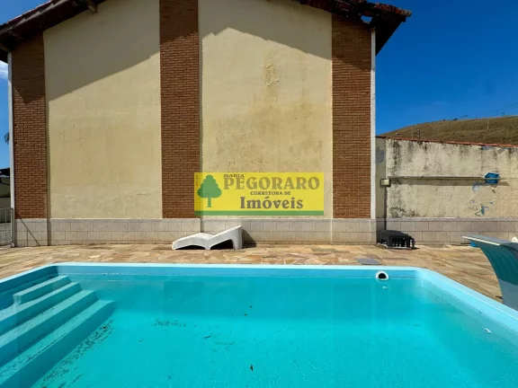 Imagem Sobrado 3 Dorms. com Piscina e Churrasqueira - Condomínio na Prainha, Caraguatatuba - 73m² - 2 vagas