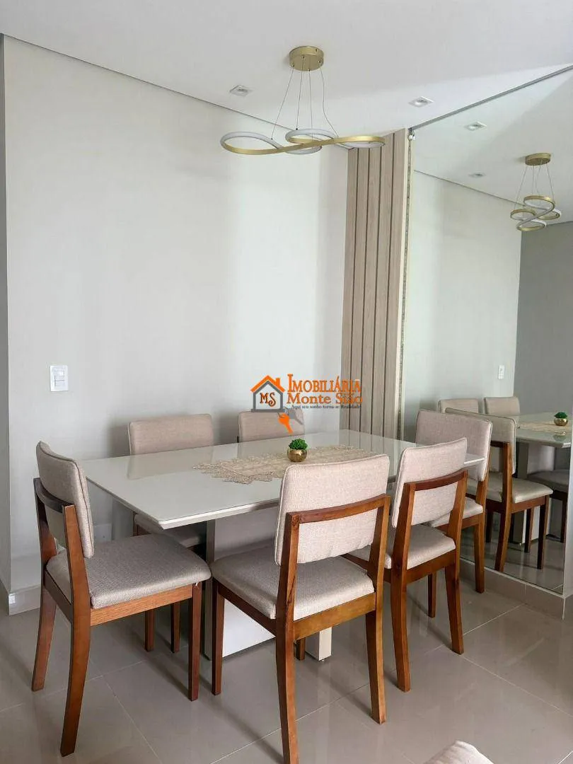 Imagem Apartamento com 2 dormitórios à venda, 62 m² por R$ 395.000,00 - Cocaia - Guarulhos/SP