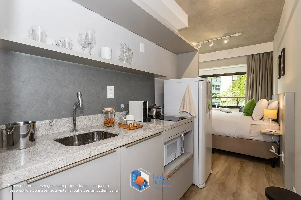 Imagem Studio para venda em Jardim Paulista com 1 quarto, sendo 1 suíte, 24m²