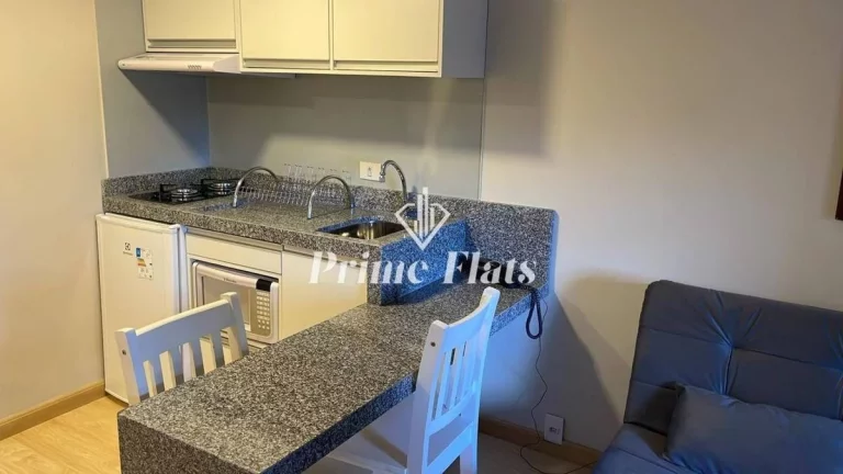 Imagem Flat disponível para venda no Le Premier, com 28m², 1 dormitório e 1 vaga de garagem