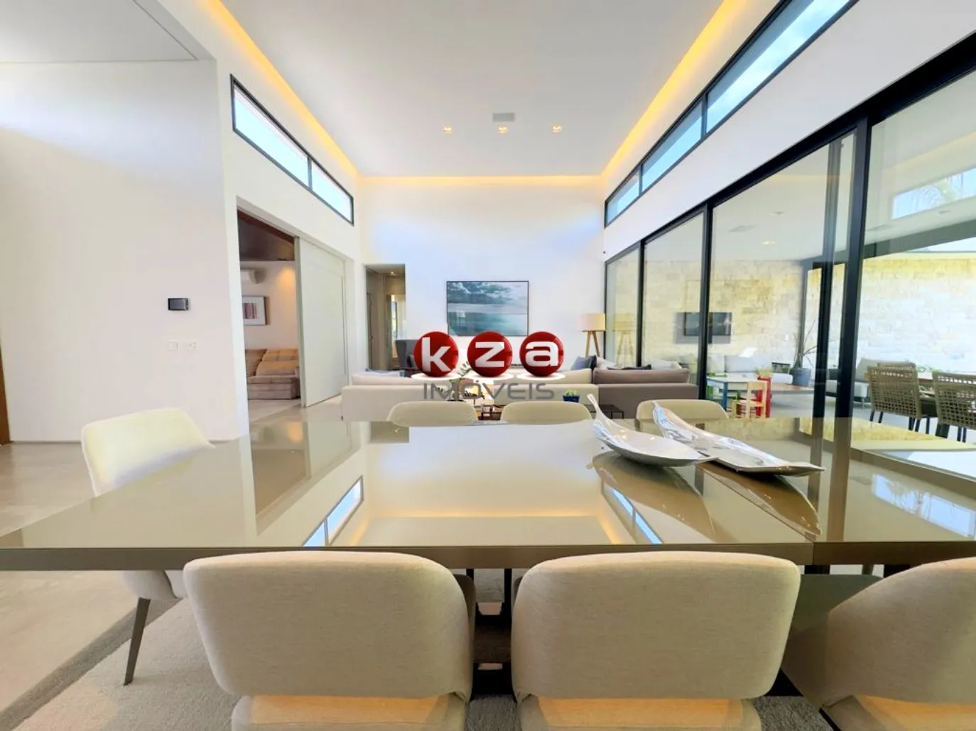 Imagem Luxuosa casa térrea à venda em Jundiaí-SP, Condomínio Jardim Atenas: 4 suítes, 3 salas, 5 banheiros, 5 vagas, 417m².