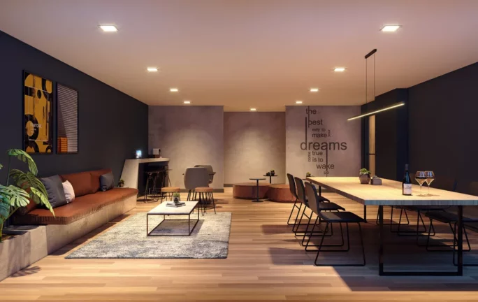 Imagem Apartamento Garden à venda em São Paulo, Santa Cecília, com 1 quarto, 57m2