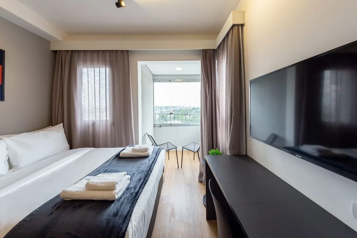 Imagem Apartamento com 1 Quarto para alugar, 27m² - Jardim das Acacias