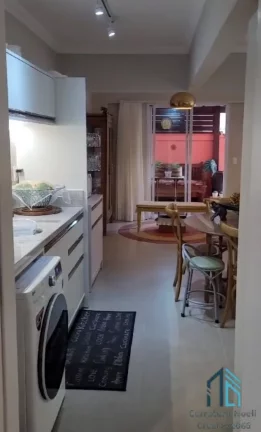 Imagem Apartamento GARDEM, Deck com pergolado em ACM branco, 02 quartos sendo uma suíte em Balneário Camboriú SC