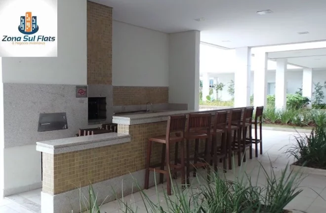 Imagem Apartamento à Venda Em Santo Amaro Com 4 Dormitórios Sendo 2 Suítes e 2 Vagas - Varanda Gourmet