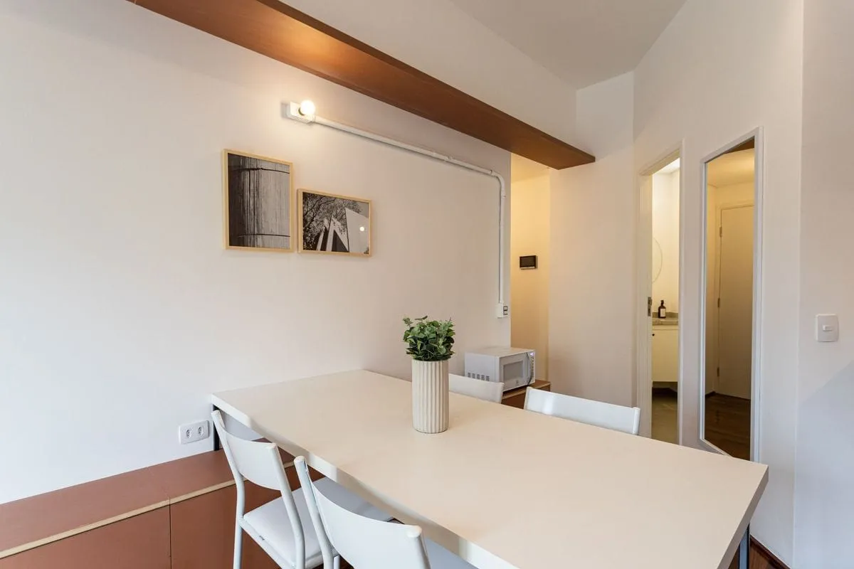 Imagem Apartamento com 1 Quarto para alugar, 36m² - Santa Cecília
