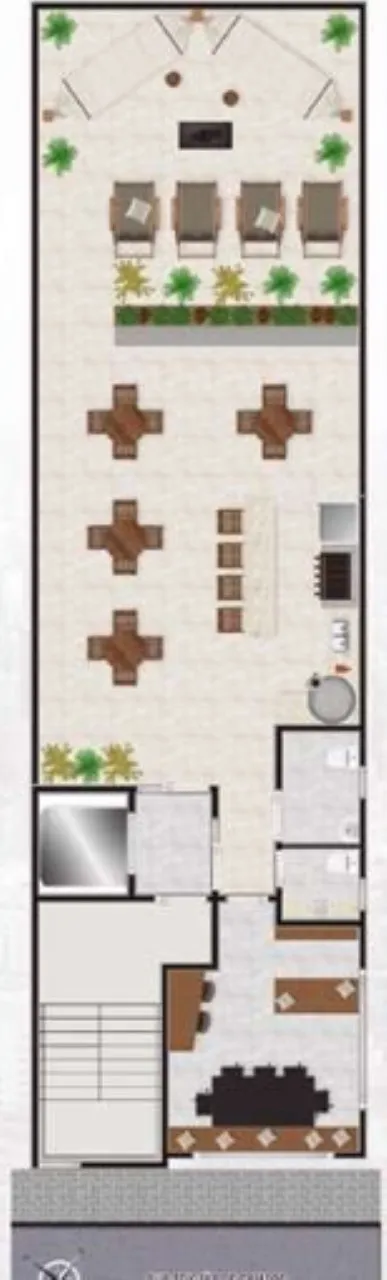 Imagem Apartamento à venda no Morumbi, São Paulo-SP, 1 quarto, 1 banheiro, 25,00 m² de área no Condomínio The Hub Morumbi.