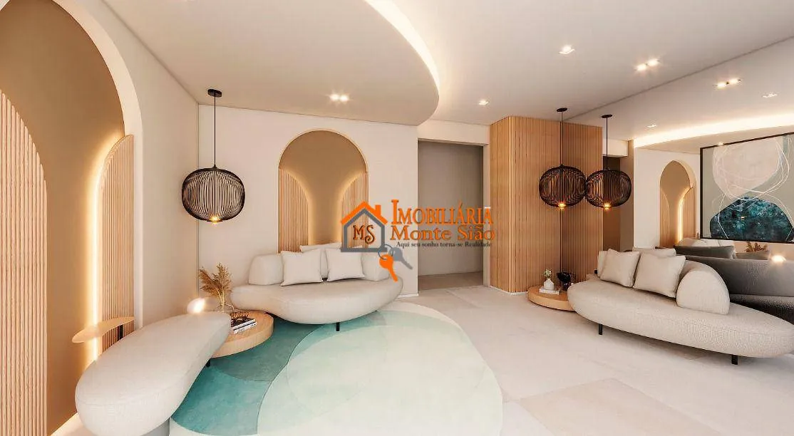 Imagem Apartamento com 2 dormitórios à venda, 33 m² por R$ 334.900,00 - Vila Nova Bonsucesso - Guarulhos/SP