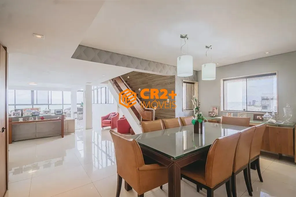 Imagem Cobertura a Venda 400m² com 4 Quartos, 2 Suítes + Dce e Piscina a Beira Mar - PO