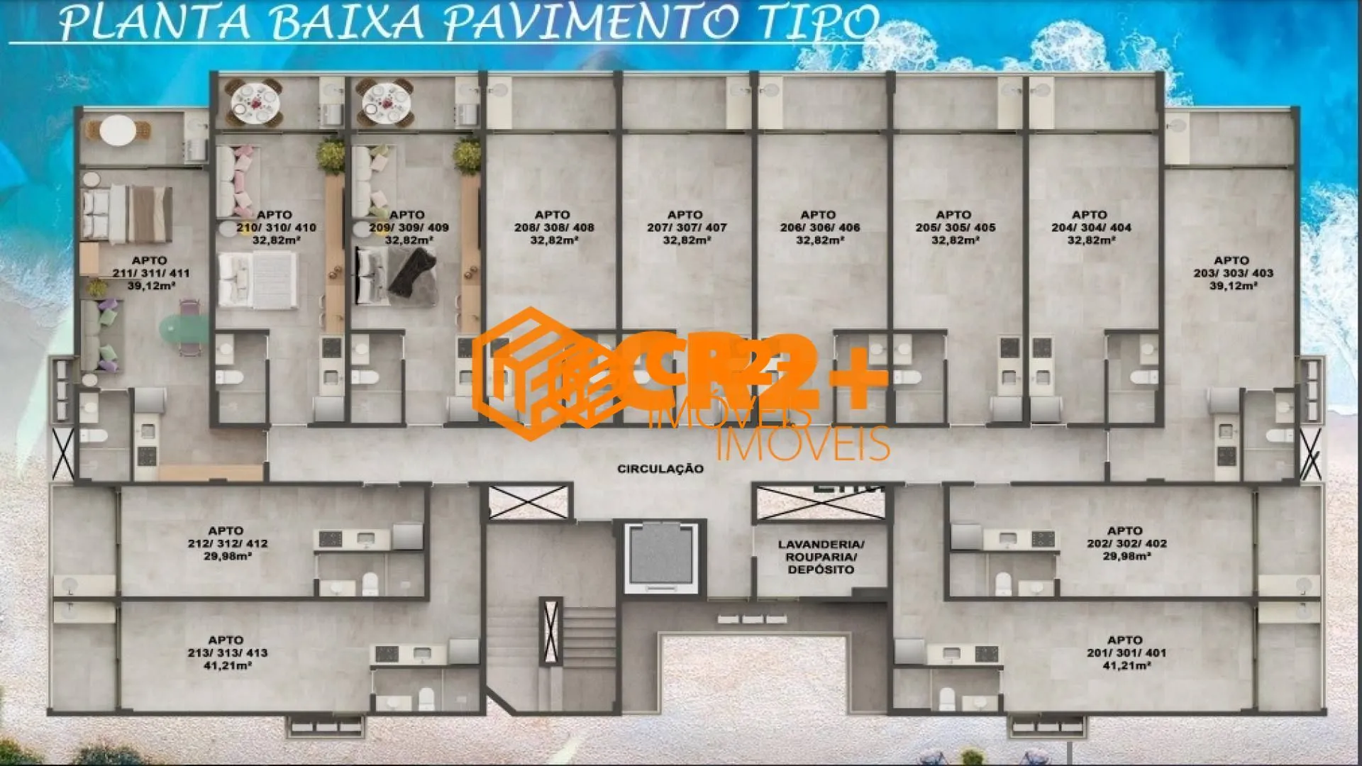 Imagem Studio a Venda de 41m² 1 quarto em Tamandaré