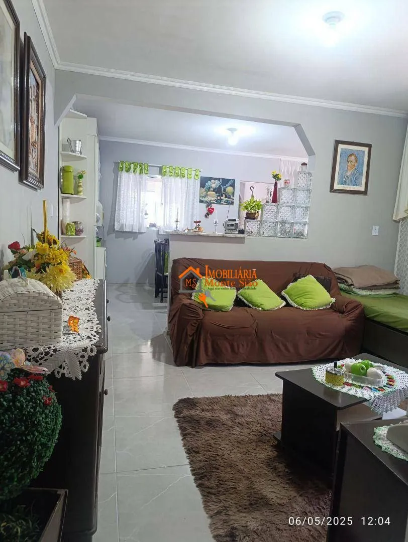 Imagem Sobrado com 3 dormitórios à venda, 125 m² por R$ 419.000,00 - Parque Mikail - Guarulhos/SP