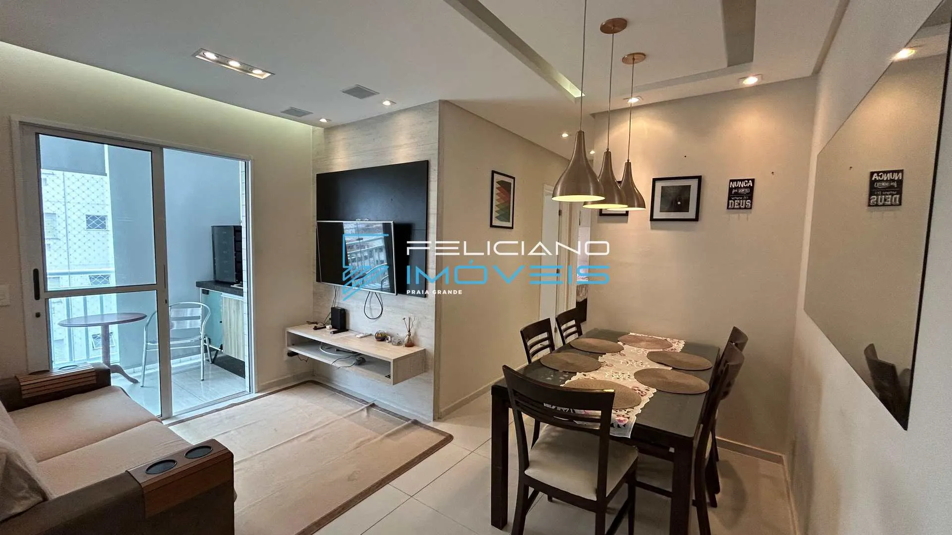 Foto do imóvel Apartamento com 2 quartos, Ocian, Praia Grande - R$ 390 mil, Cod: 7094 em Rua Comendador Otto Carlos Golanda