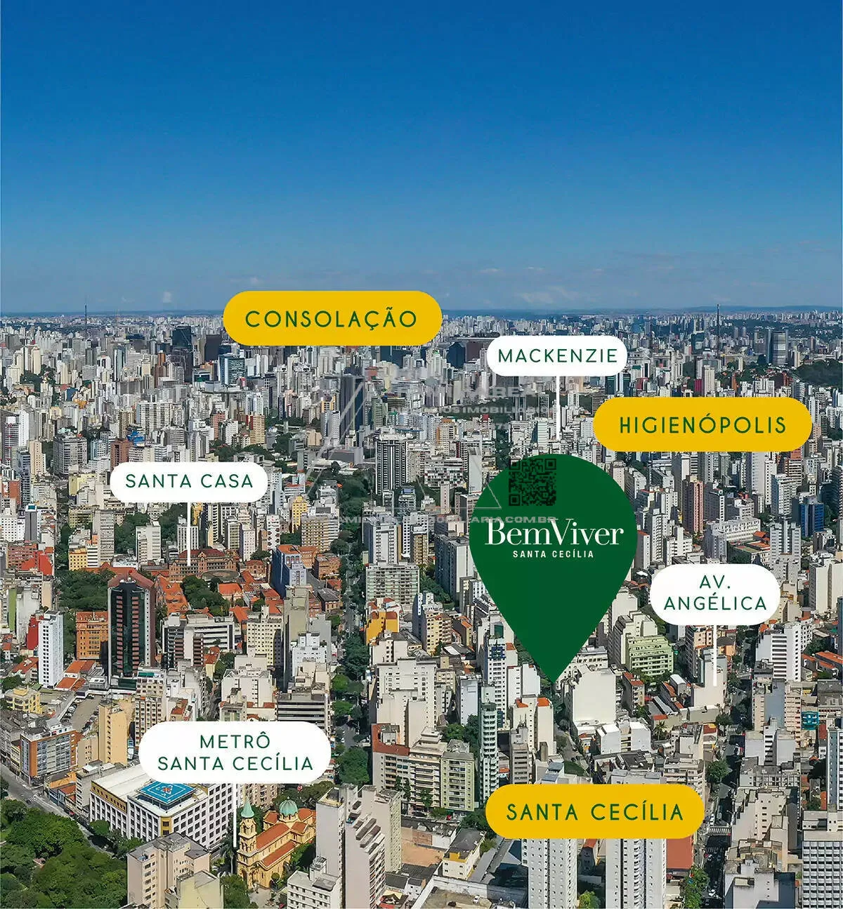 Imagem Apartamento Studio, com 01 Dormitório, para Locação na Vila Buarque - Santa Cecilia