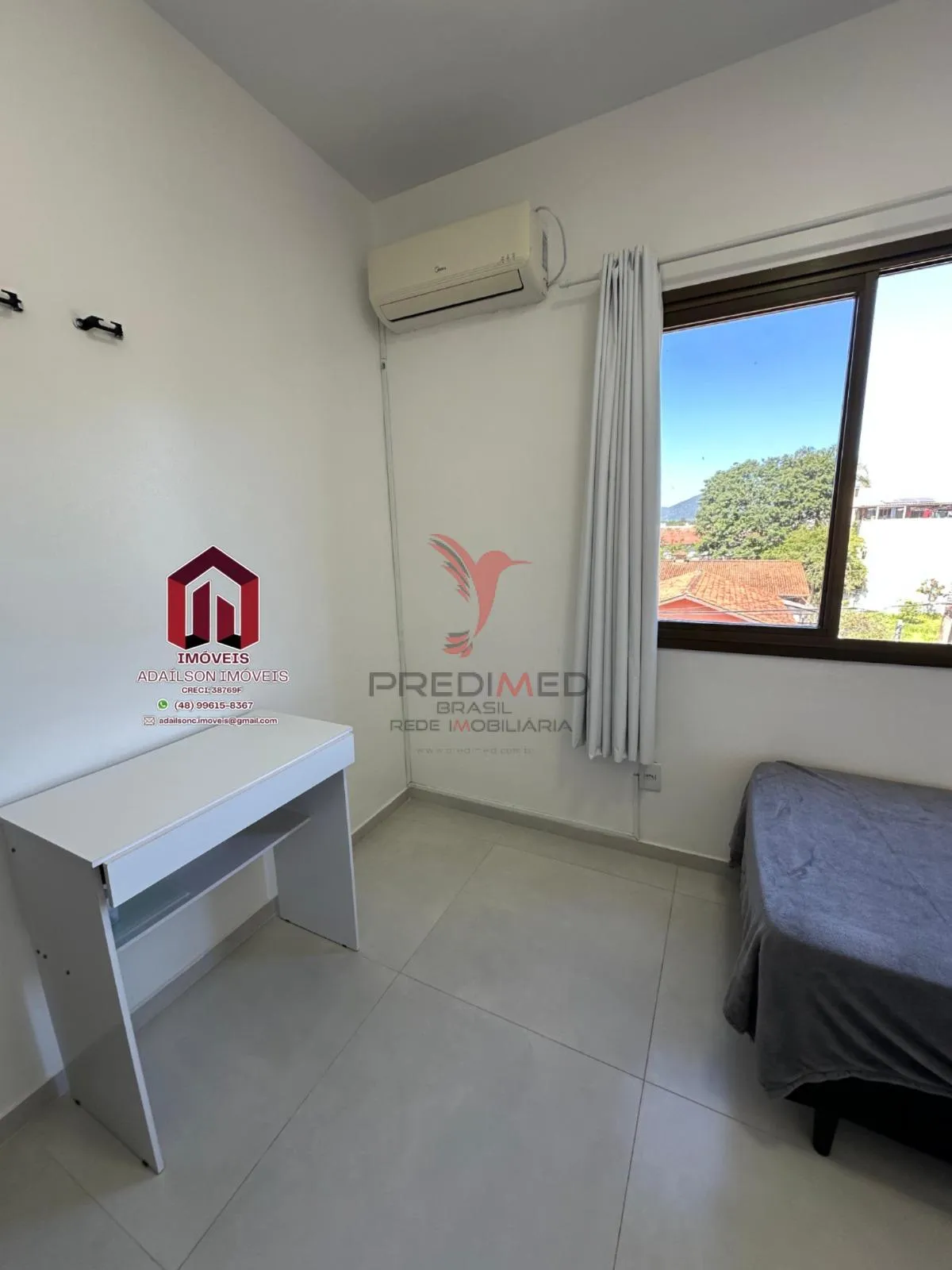 Imagem Apartamento Praia à venda, 2 quartos sendo,1vagas, sacada, todo mobiliado Florianópolis SC