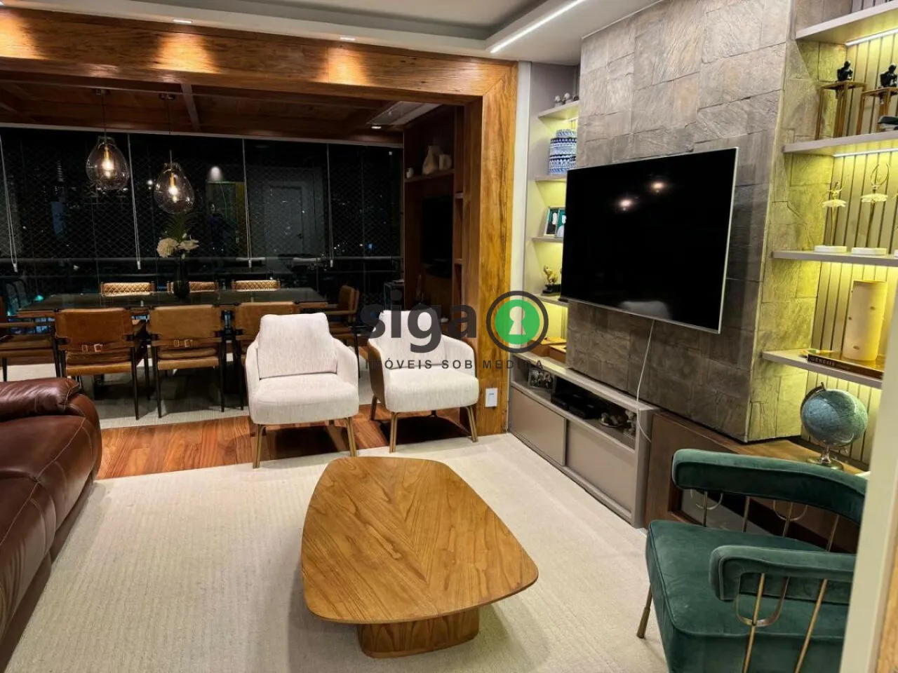 Imagem Apartamento com 3 Suítes, Mobiliado na Vila Olimpia, 3 Vagas para aluguel