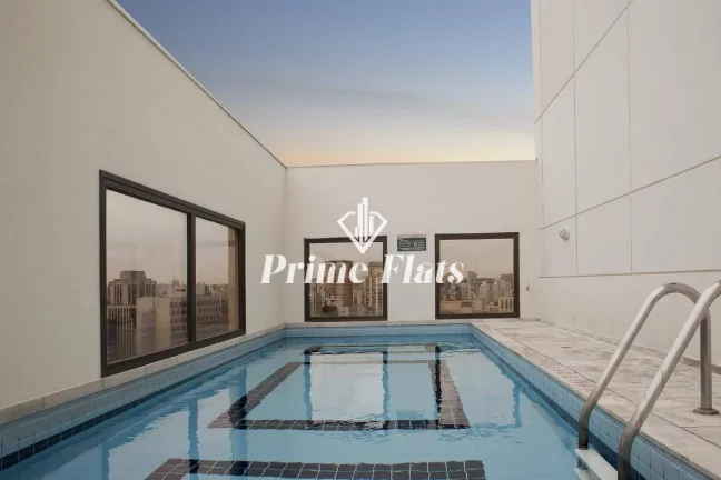Imagem Flat disponível para venda no Quality Faria Lima, com 24m², 1 dormitório e 1 vaga