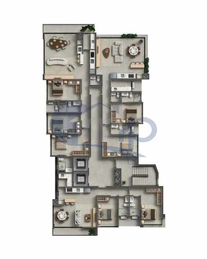 Imagem Apartamento a venda com 2 dormitorios no centro de Torres/RS