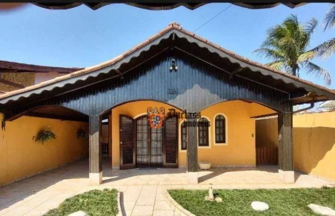 Foto do imóvel Casa com 3 dormitórios à venda, 189 m² por R$ 595.000,00 - Jardim Vista Linda - Bertioga/SP