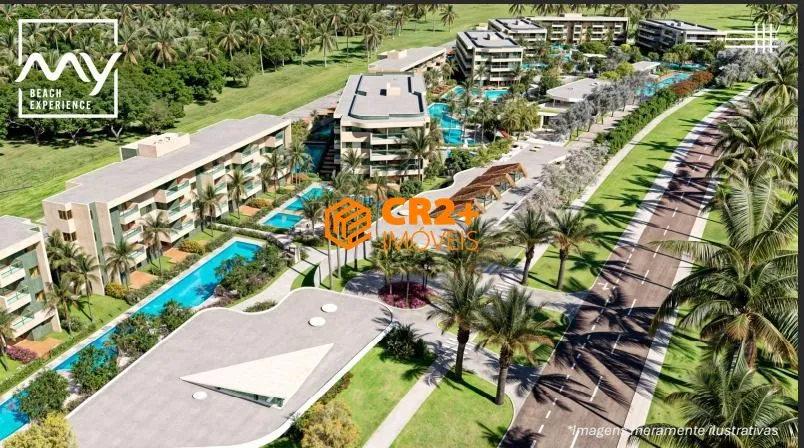 Imagem Vendo Flat com 27m2, 1 quarto na Praia de MURO ALTO.